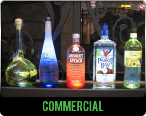LED under lit bar top 